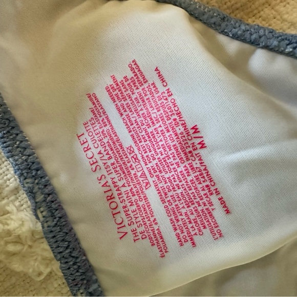 Victoria’s Secret Strappy Side Ruched Back Brazilian Bikini Bottom - Picture 3 of 4